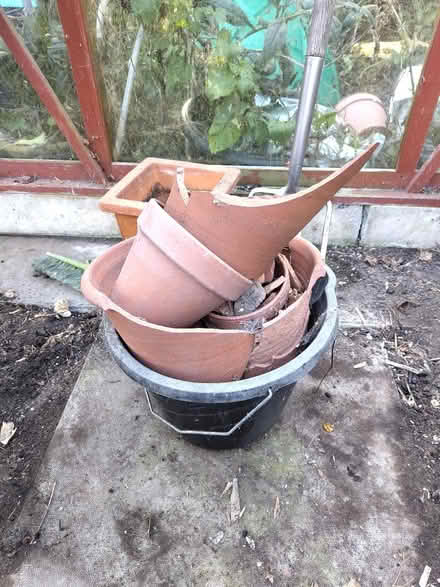 Photo of free Broken clay plant pots, bits of pots. (Pensby CH61) #1