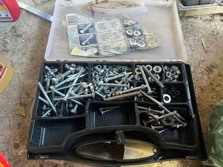 Photo of free A plethora of screws, nuts, bolts, and fixings (Fobbing SS17) #1