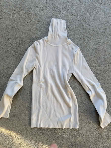 Photo of free White turtle neck t shirt (Mottingham) #1