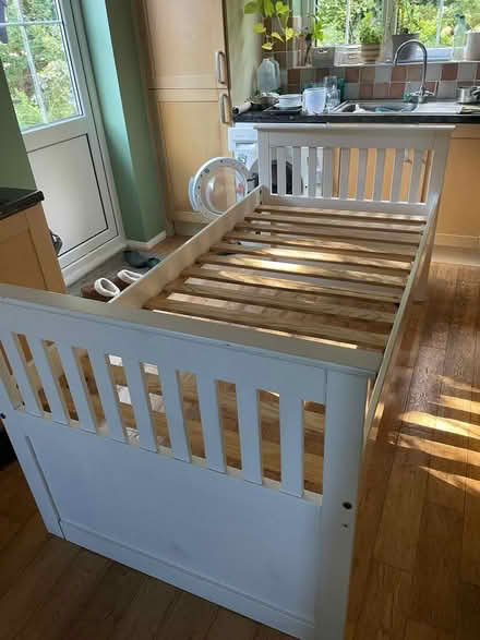 Photo of free Wooden single bed frame (Aylesford Common ME5) #1