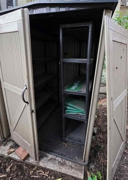 Photo of free Shed (broken doors) (West Harlem) #3