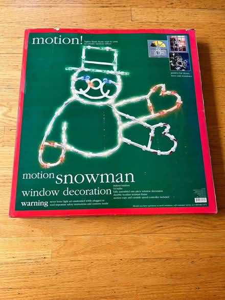 Photo of free Snowman Christmas ornament (Lawrence Expwy & Monroe Street) #1