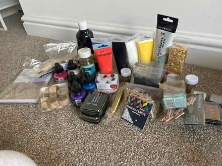 Photo of free Various Craft Items (DE6 Ashbourne) #1