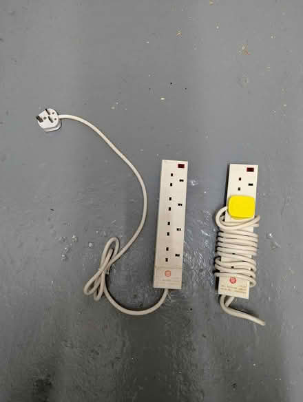Photo of free 2 x 4 way extension leads (Hockley Heath) #1