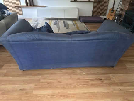 Photo of free 2 blue sofas (Shuttleworth BL0) #3