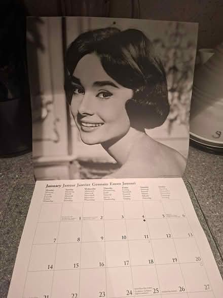 Photo of free Audrey Hepburn Calendar (Luton LU3) #2