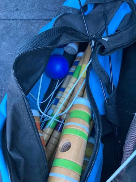 Photo of free Croquet equipment (Carmel Hills, Redwood City) #1