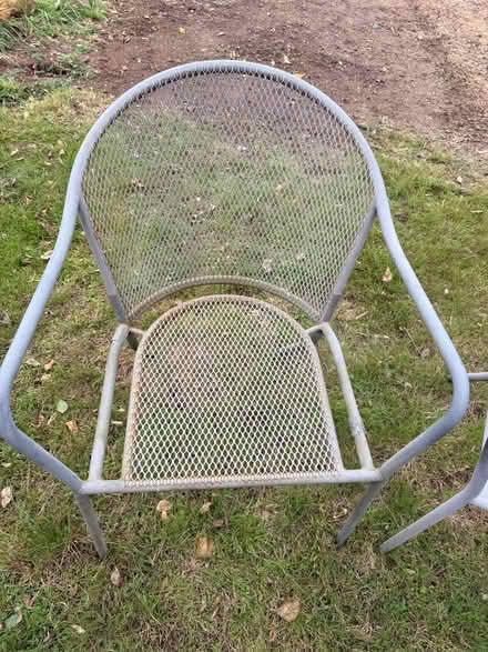 Photo of free Metal outdoor table and four chairs (Matlock DE4) #2