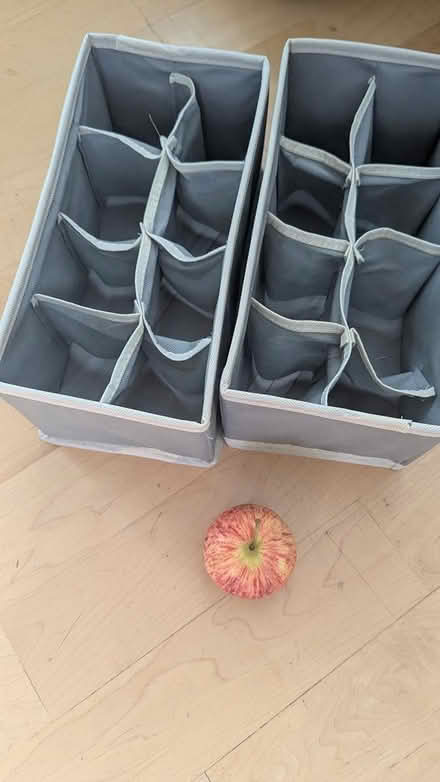 Photo of free 2 fabric drawer organizers (North Cambridge) #1