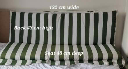 Photo of free Swing seat cushion (Vicars Cross, Chester , CH3) #1