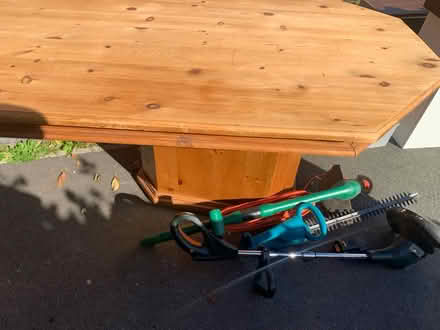 Photo of free Pine table (Loughborough LE11) #1