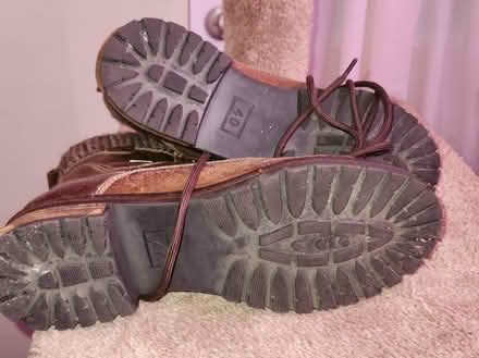 Photo of free Winter Boots Brown Leather Sz 40 (Danforth and Greenwood) #3