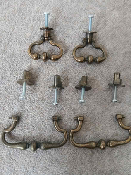 Photo of free Brass effect handles (Bugbrooke NN7) #1