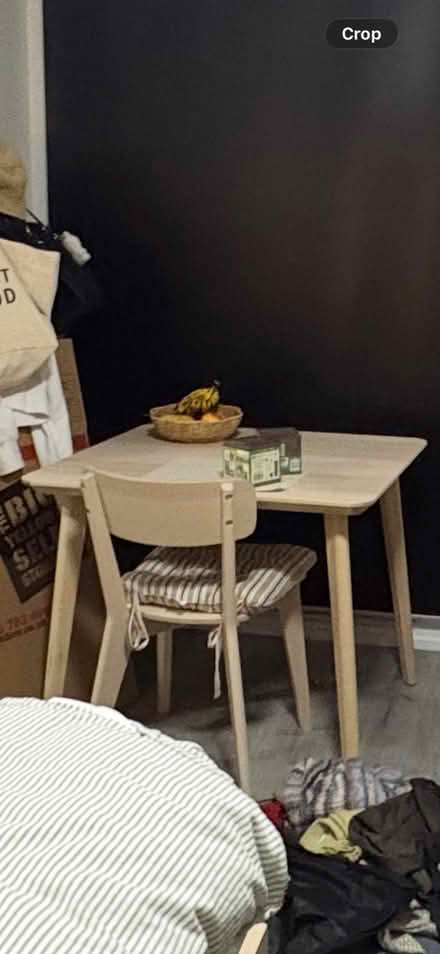 Photo of free Ikea table and chair (Brownswood Park N4) #3