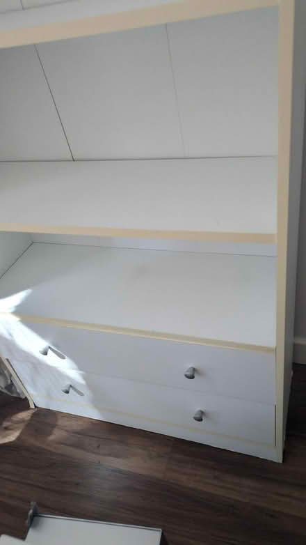 Photo of free Bookshelf with drawers (Victoria station SW1V) #2