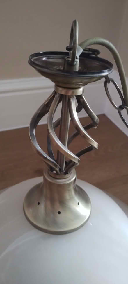 Photo of free Glass pendant ceiling light shade (Central Watford WD17) #4