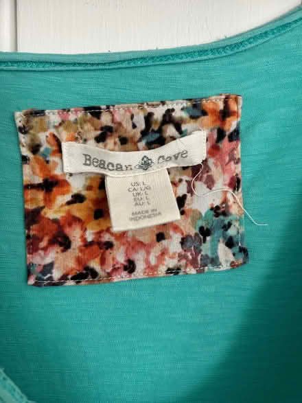 Photo of free Turquoise t-shirt style dress L (Blackheath Standard SE7) #3
