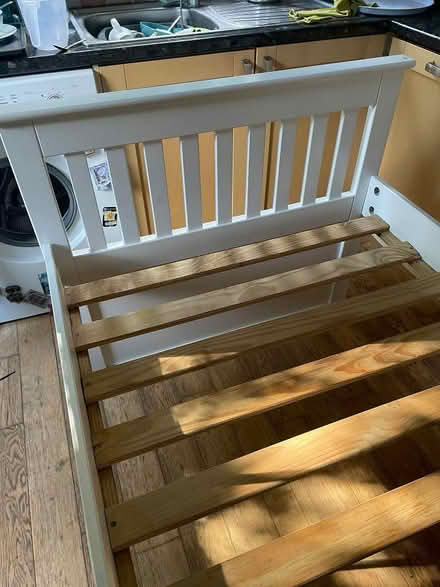 Photo of free Wooden single bed frame (Aylesford Common ME5) #4