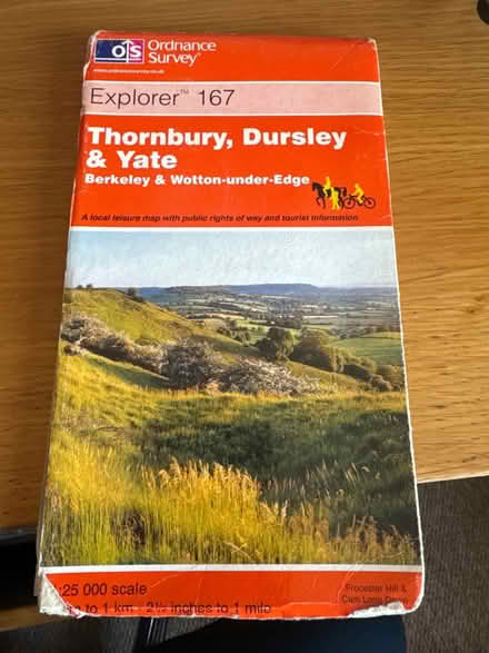 Photo of free OS map (Dursley GL11) #1