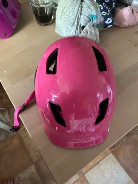 Photo of free Pink cycle helmet (High Ercall TF6) #1