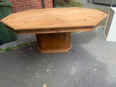Photo of free Pine table (Loughborough LE11) #1