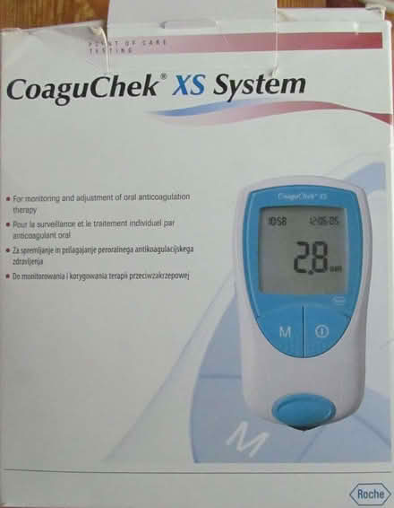 Photo of free CoaguChek XS Monitor (Bernards Heath AL3) #1