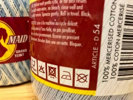 Photo of free Cotton thread for crochet/knitting (Hintonburg) #3