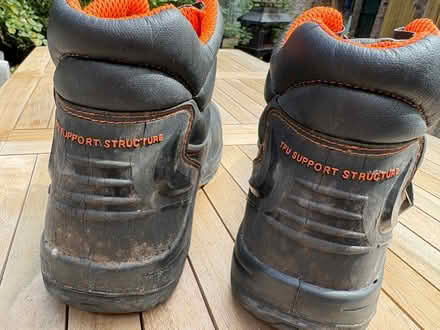 Photo of free Size 11 safety boots (Bewdley DY12) #2