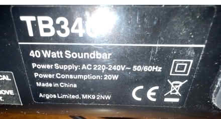 Photo of free Sound bar flashing light stuck on power (Sandilands CR0) #1