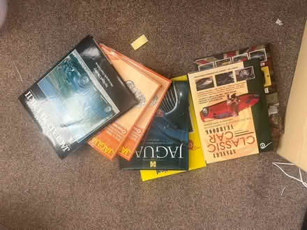 Photo of free Jaguar MkII books (Yaxley) #1