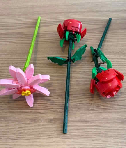 Photo of free 2 Lego roses + 1 other flower (New Eltham SE9) #1