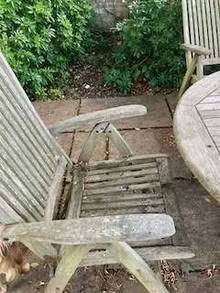 Photo of free A set of old garden furniture to give away (Norham Manor OX2) #4