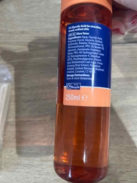 Photo of free Glycolic toned. Used twice (Forrest hill station SE23) #2