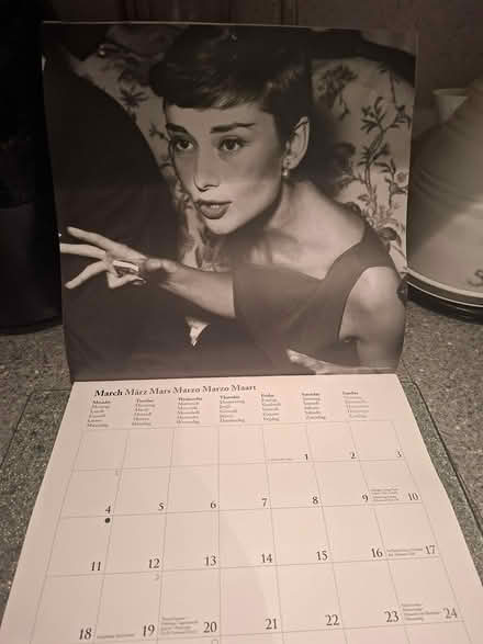Photo of free Audrey Hepburn Calendar (Luton LU3) #3