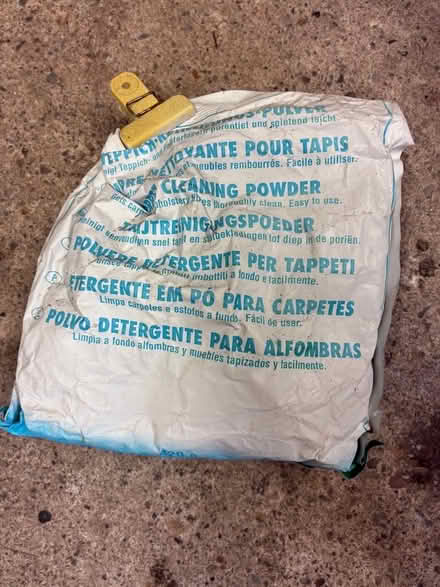 Photo of free Part used bag of carpet cleaning powder (Great Boughton CH3) #1