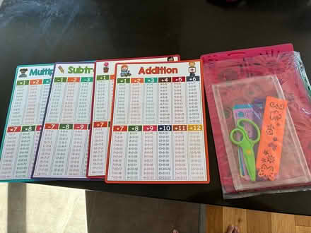 Photo of free Stencils and maths posters (Lower Earley RG6) #1