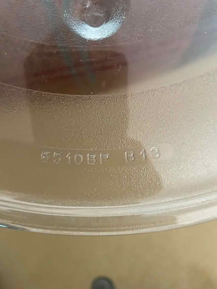 Photo of free microwave oven glass turntable 27cm (De Parys MK40) #3