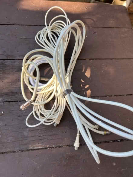 Photo of free various antenna cables (RG4) #1