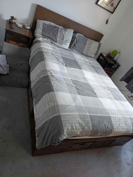 Photo of free Double Bed Frame (Halstead CO9) #1