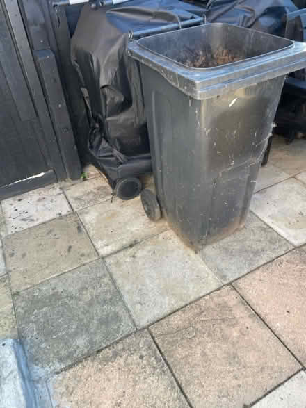 Photo of free wheely bin full of soil (Morden SM4) #1
