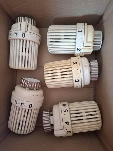 Photo of free Radiator control valves x5 (RG22 Brighton Hill) #1