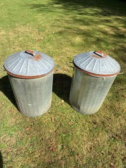 Photo of free Two galvanised bins (Forest row) #1