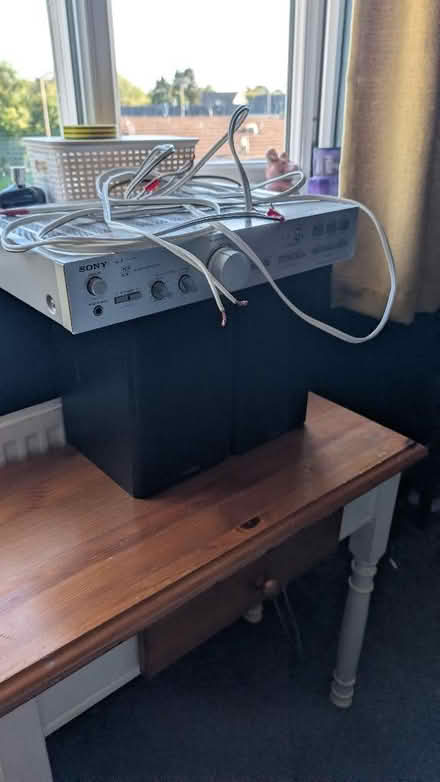 Photo of free Sony amp speakers (Twerton BA2) #1