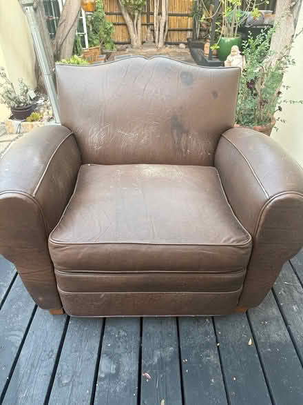 Photo of free Brown Club Chair (West Hollywood) #1