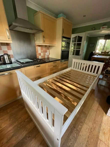 Photo of free Wooden single bed frame (Aylesford Common ME5) #3