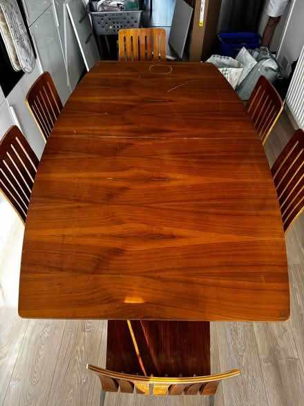 Photo of free Kitchen Dining table incl 6 chairs (Booterstown) #3