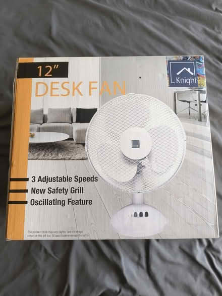 Photo of free 12" Desk Fan (Acton Town W3) #1