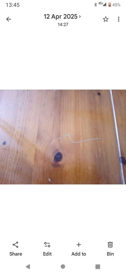 Photo of free Wooden table that extends (Near Horsham Station) #2