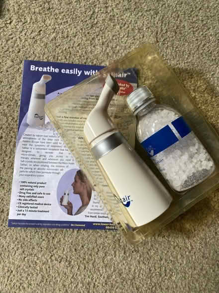 Photo of free Salitair to help breathing (N12 North Finchley) #2