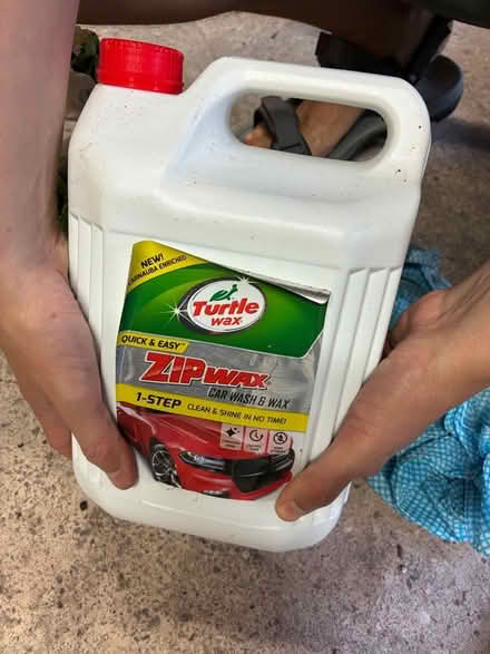Photo of free Turtle wax zip wax car wash and wax 5 L (Great Boughton CH3) #1